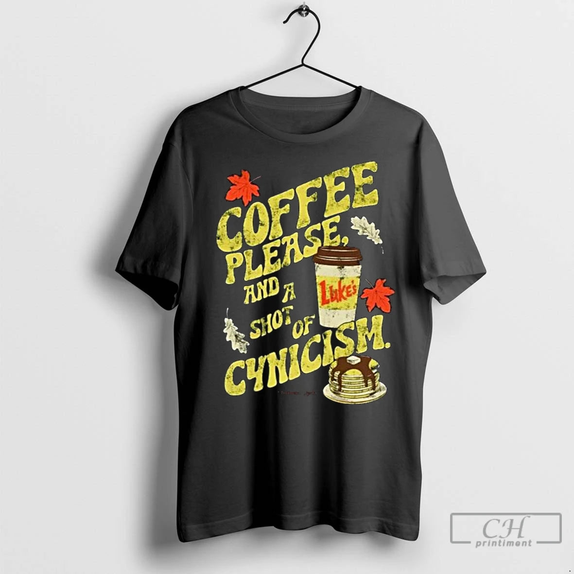 Premium Gilmore Girls Coffee Please And A Shot Of Cynicism Long Sleve T-Shirts, Hoodie, Sweatshirt | InkNestWear.com