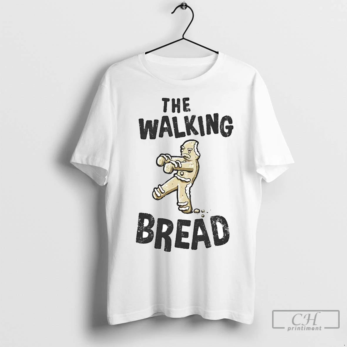 Premium Gingerbread The Walking Bread Christmas T-Shirts, Hoodie, Sweatshirt | InkNestWear.com