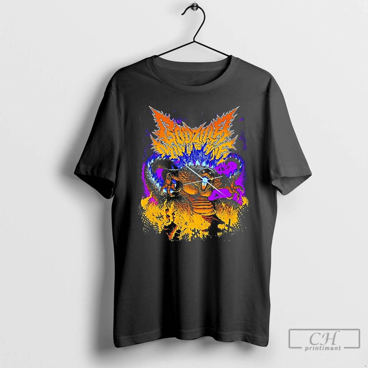 Premium Godzilla Metalcropolis Cartoon T-Shirts, Hoodie, Sweatshirt | InkNestWear.com