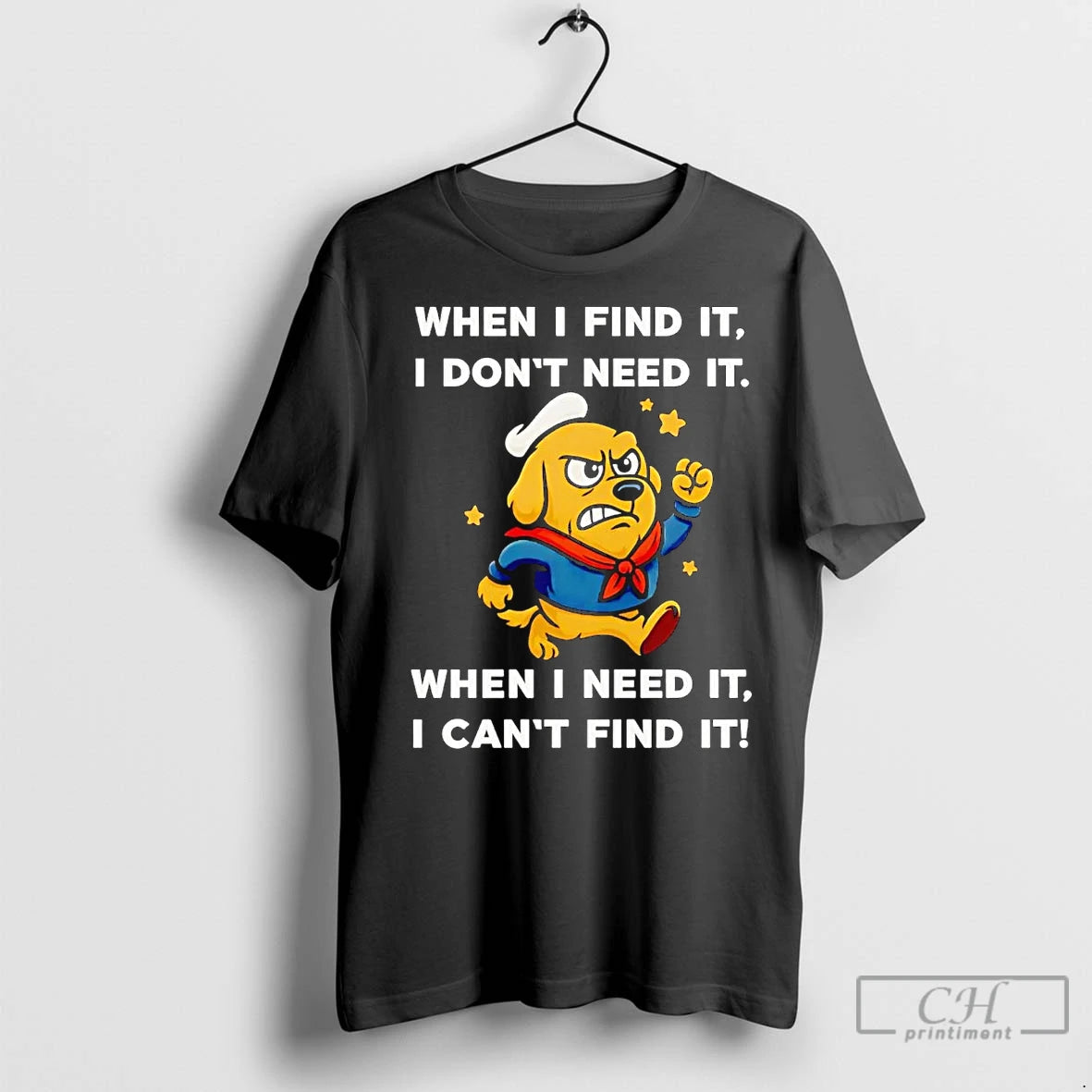 Premium Golden Retriever When I Find It I Dont Need It T-Shirts, Hoodie, Sweatshirt | InkNestWear.com