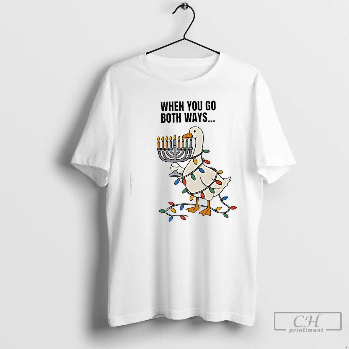 Premium Goose Christmas When You Go Both Ways T Shirts Hoodie, Sweatshirt | InkNestWear.com