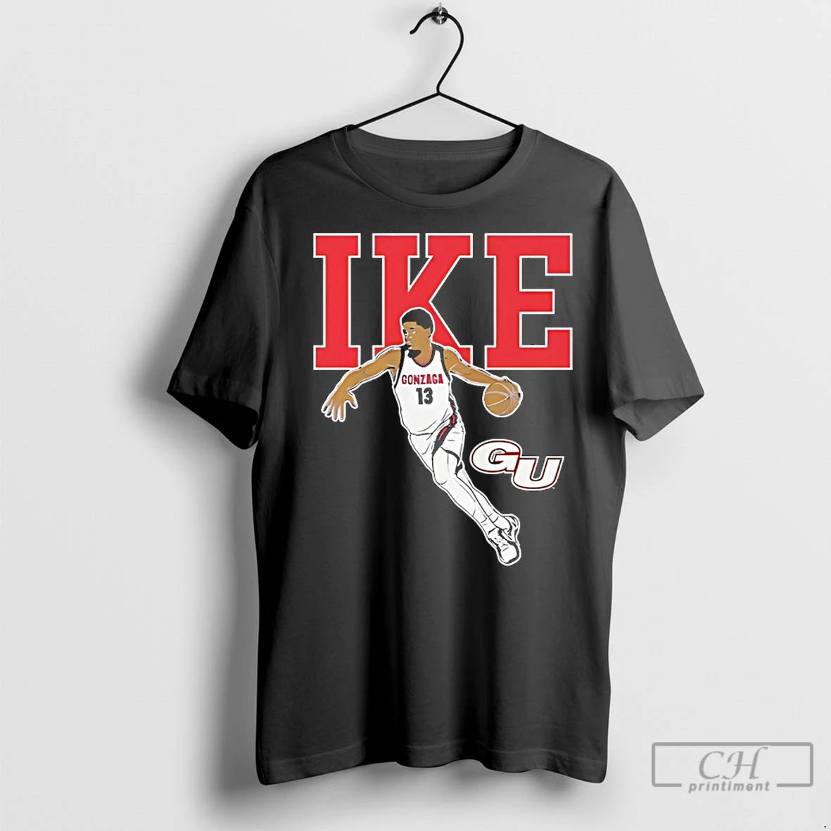 Premium Graham Ike Gonzaga Bulldogs Basketball Player Pose Star T-Shirts, Hoodie, Sweatshirt | InkNestWear.com