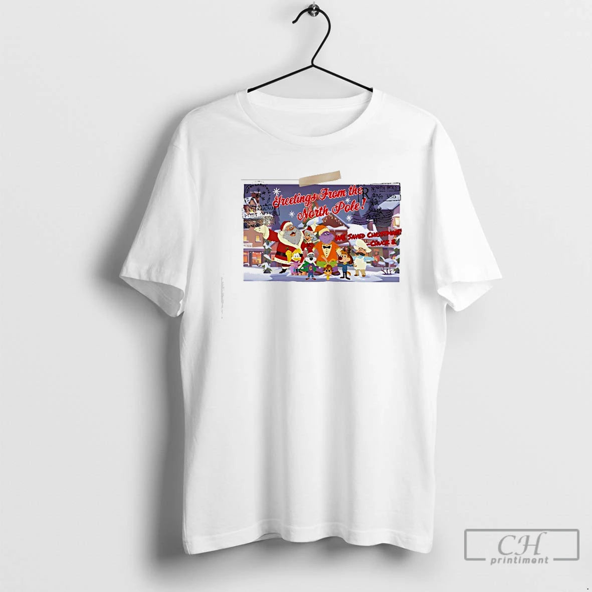 Premium Greetings From The North Pole T Shirts Hoodie, Sweatshirt | InkNestWear.com