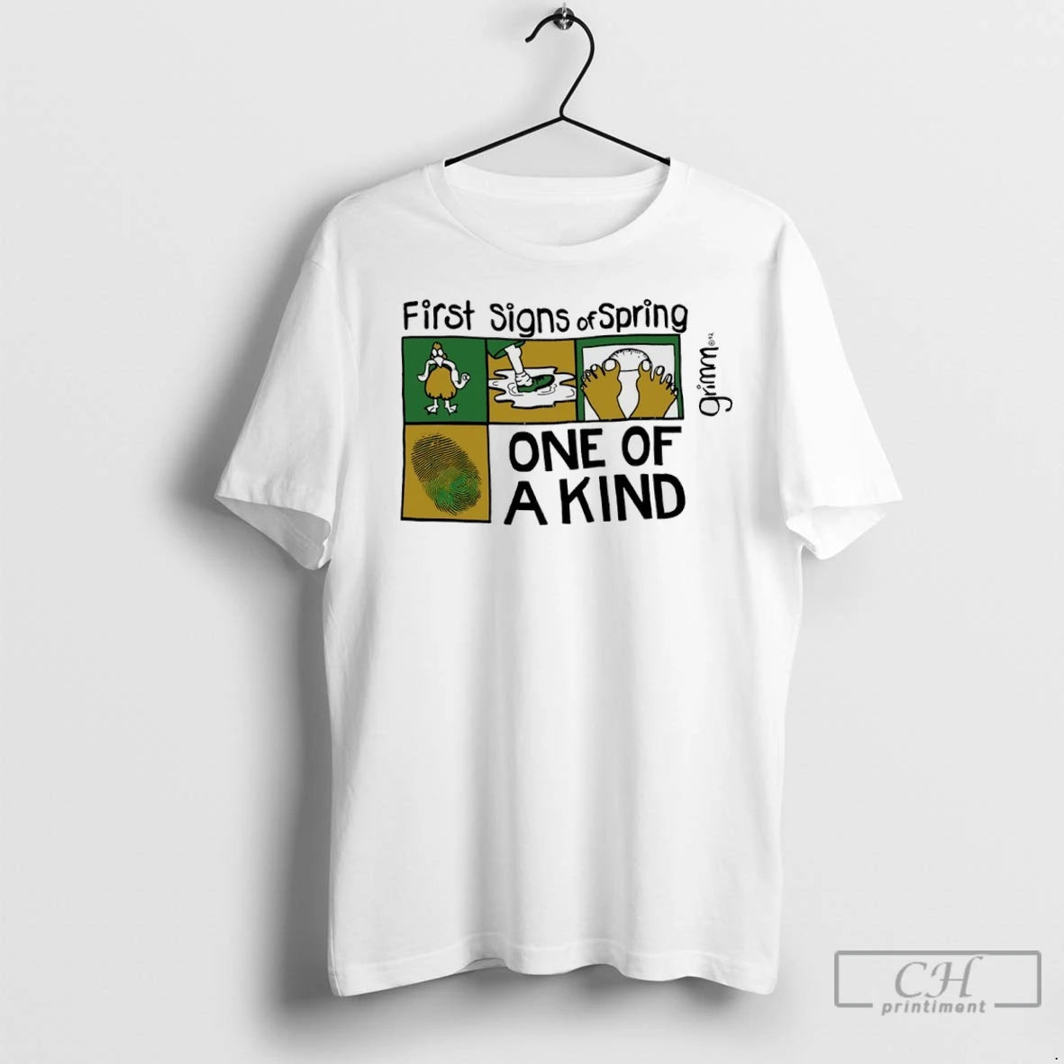 Premium Grimm First Signs Of Spring One Of A Kind T-Shirts, Hoodie, Sweatshirt | InkNestWear.com
