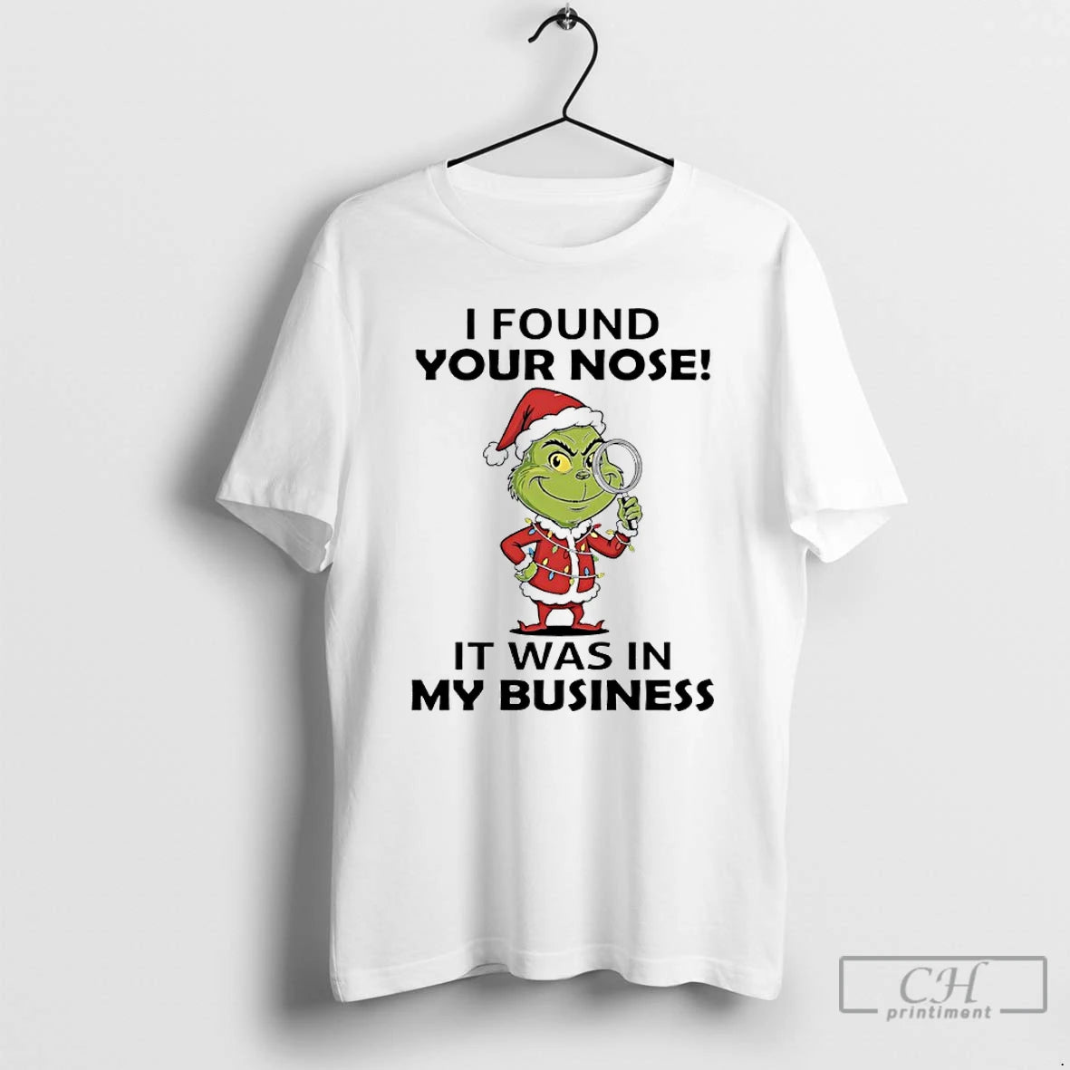 Premium Grinch Christmas I Found Your Nose It Was In My Business T Shirts Hoodie, Sweatshirt | InkNestWear.com
