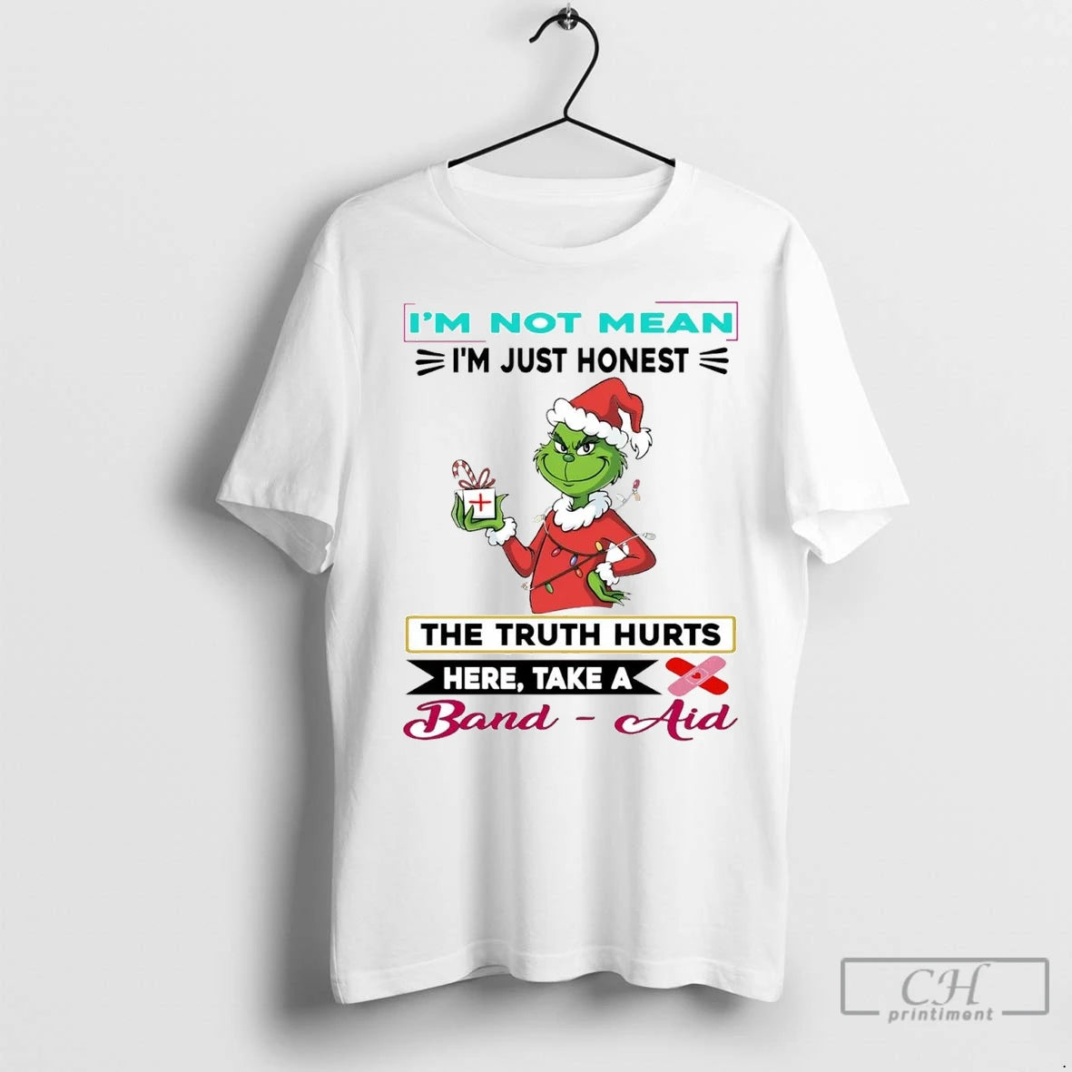 Premium Grinch Im Not Mean Im Just Honest The Truth Hurts Christmas T-Shirts, Hoodie, Sweatshirt | InkNestWear.com