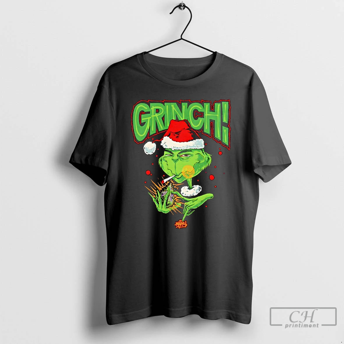 Premium Grinch Stole Christmas Santa Claus Mans T Shirts Hoodie, Sweatshirt | InkNestWear.com