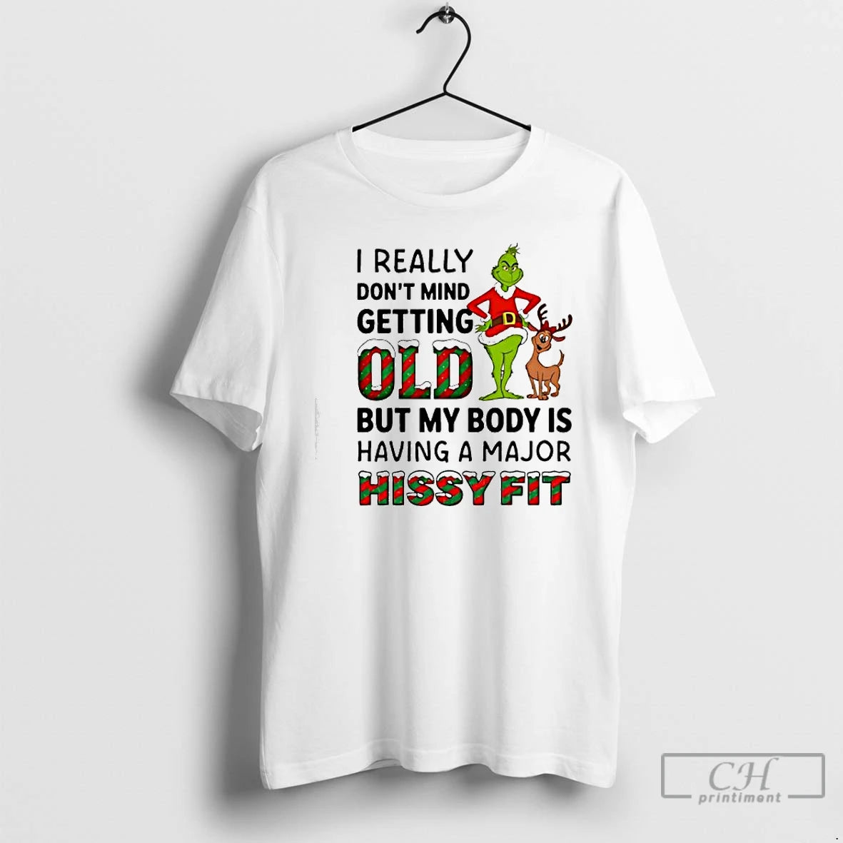 Premium Grinch And Max Dog I Really Dont Mind Getting Oldi But My Body Is T-Shirts, Hoodie, Sweatshirt | InkNestWear.com