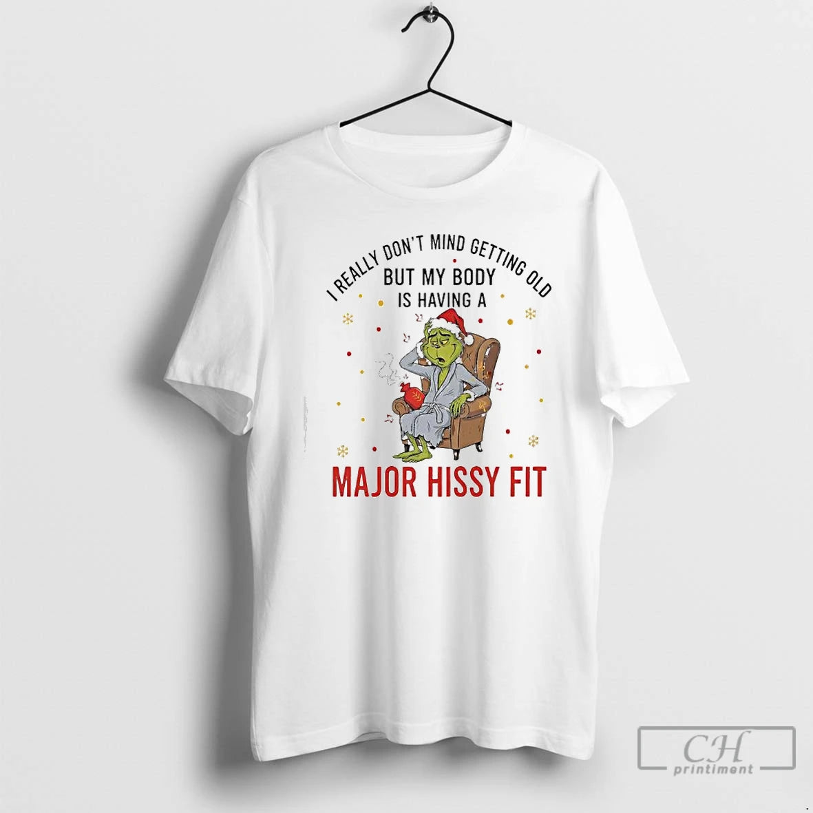 Premium Grinch I Really Dont Mind Getting Old But My Body Is Having A Major T-Shirts, Hoodie, Sweatshirt | InkNestWear.com