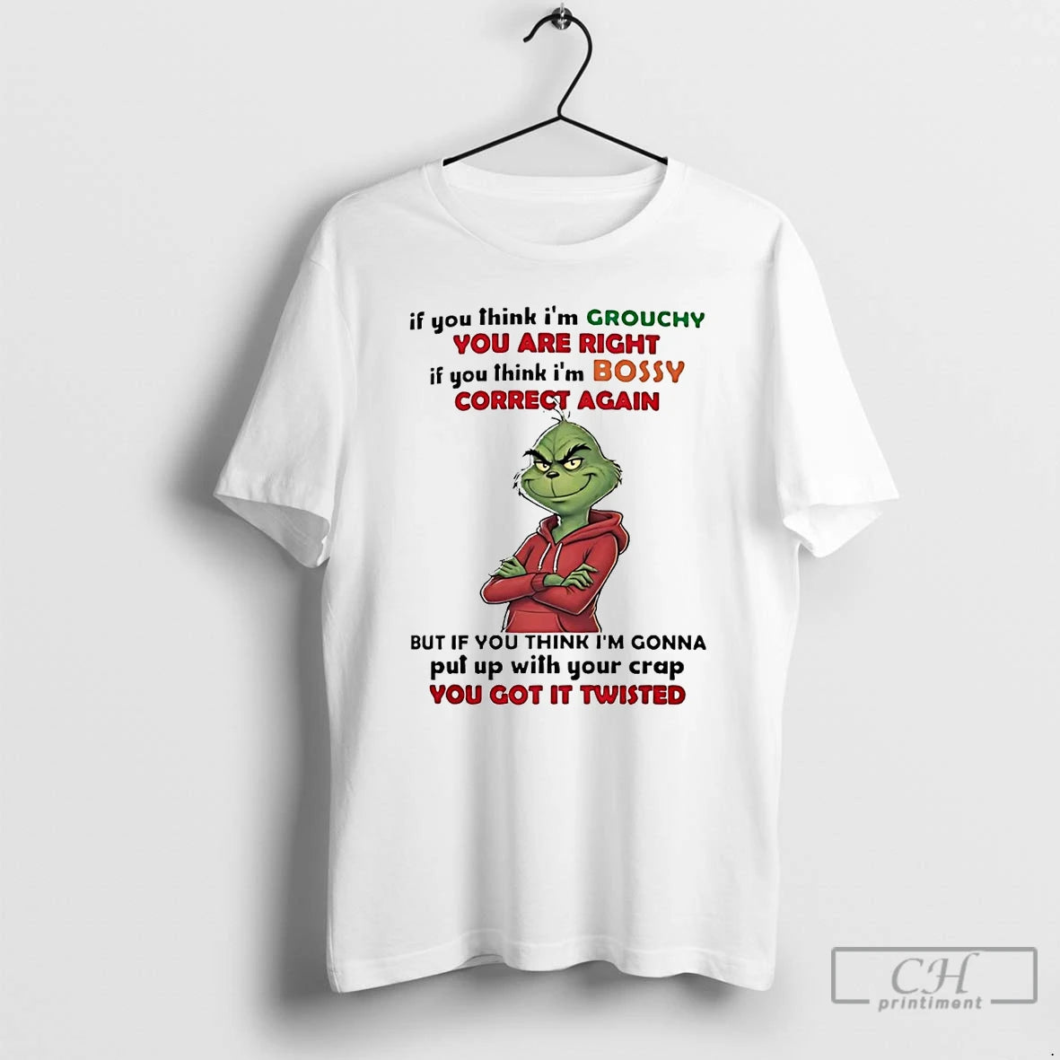 Premium Grinch If You Think Im Grouchy You Are Right T Shirts Hoodie, Sweatshirt | InkNestWear.com