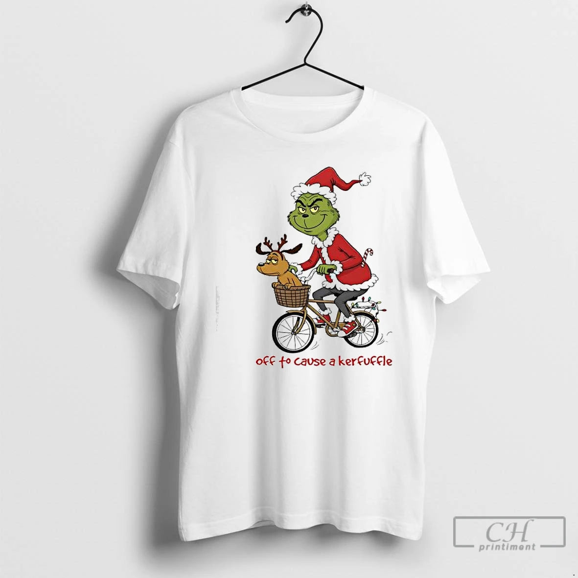 Premium Grinch Off To Cause A Kerfuffle T Shirts Hoodie, Sweatshirt | InkNestWear.com