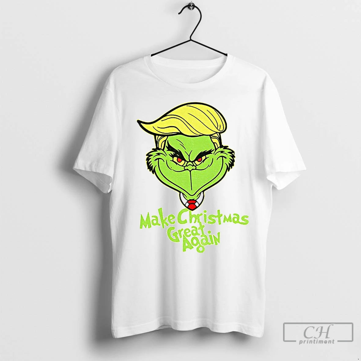 Premium Grinch X Donald Trump Make Christmas Great Again Merry Christmas T-Shirts, Hoodie, Sweatshirt | InkNestWear.com