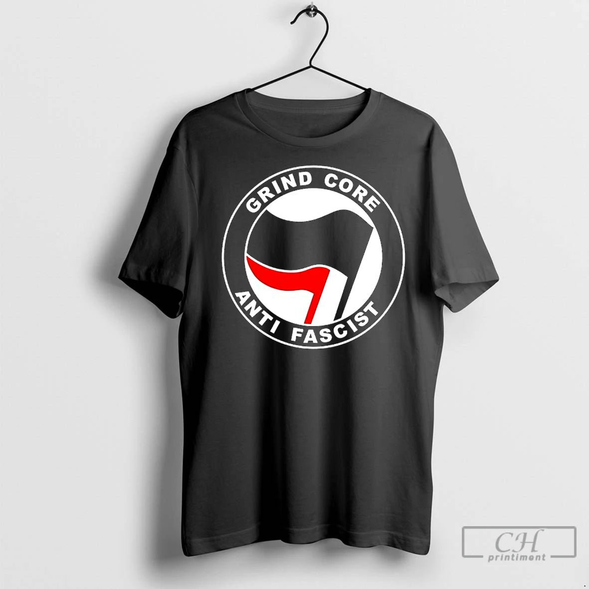 Premium Grind Core Anti Fascist Antifa Logo T-Shirts, Hoodie, Sweatshirt | InkNestWear.com