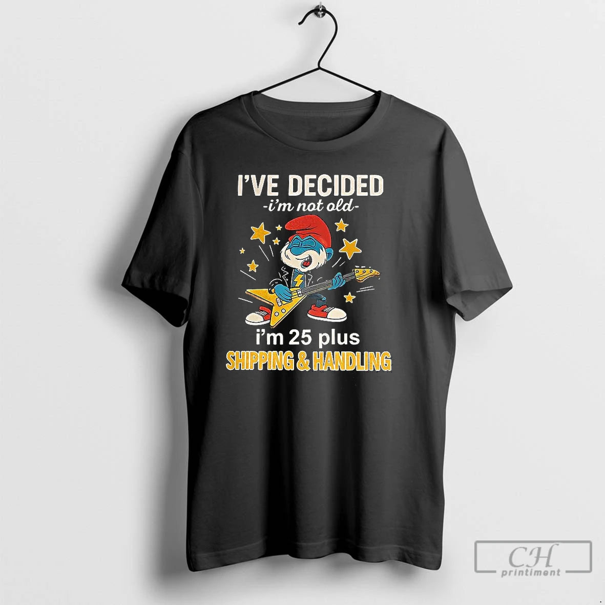 Premium Grouchy Smurf Ive Decided Im Not Old Im 25 Plus T Shirts Hoodie, Sweatshirt | InkNestWear.com
