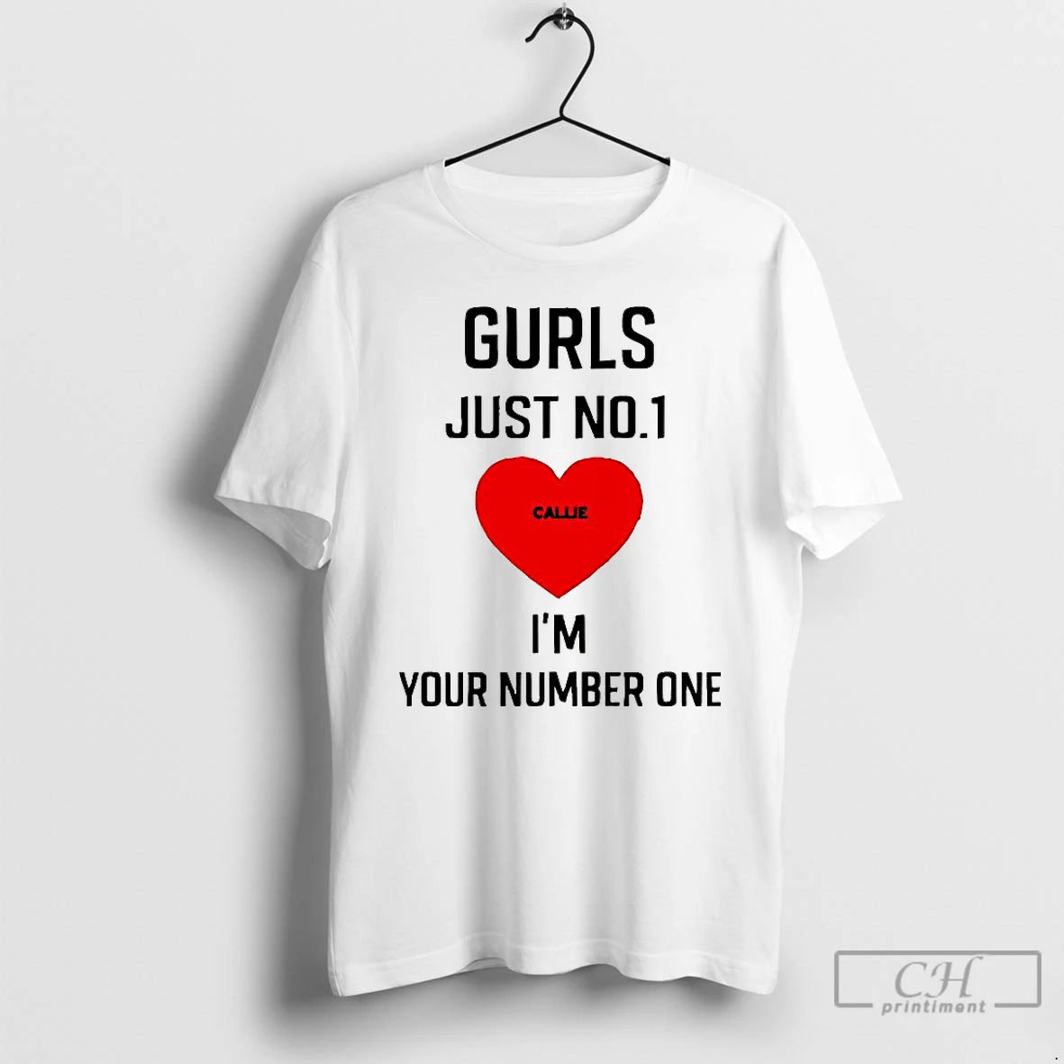 Premium Gurls Just No 1 Cause Im Your Number One Heart T Shirts Hoodie, Sweatshirt | InkNestWear.com