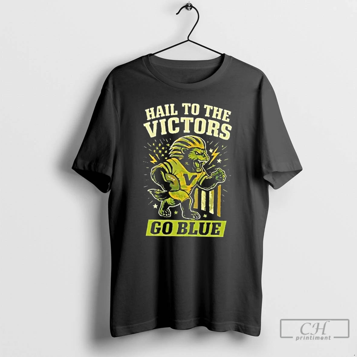 Premium Hail To The Victors Go Blue Salute To Service Michigan Football T Shirts Hoodie, Sweatshirt | InkNestWear.com