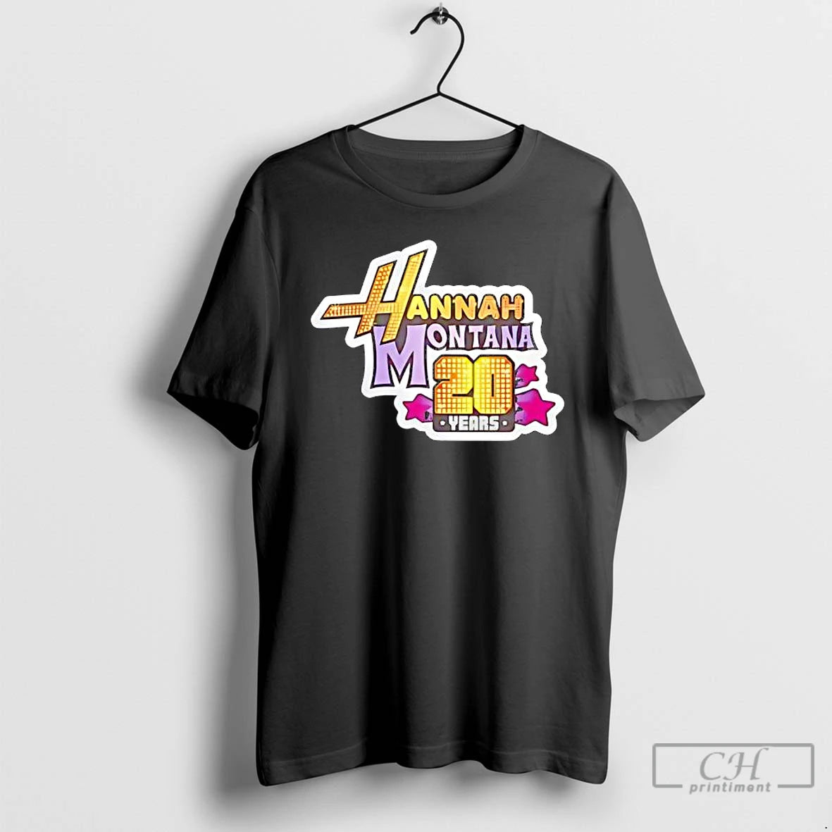 Premium Hannah Montana 20 Years Logo T Shirts Hoodie, Sweatshirt | InkNestWear.com