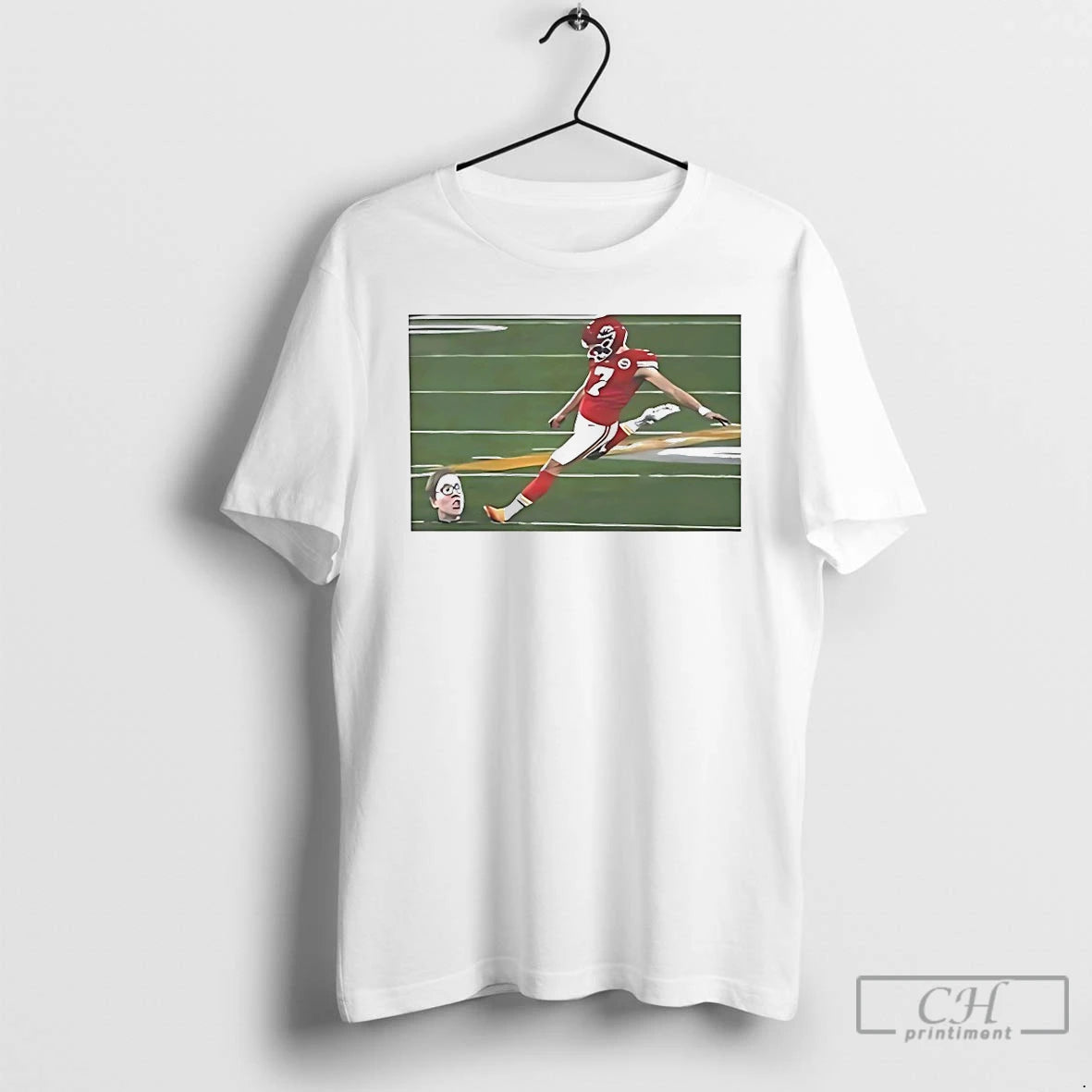 Premium Harrison Butker Kick Head Meme T Shirts Hoodie, Sweatshirt | InkNestWear.com
