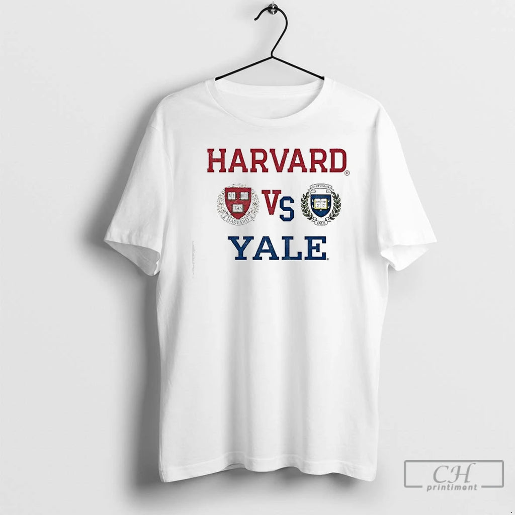 Premium Harvard University And Yale University Logo T Shirts Hoodie, Sweatshirt | InkNestWear.com