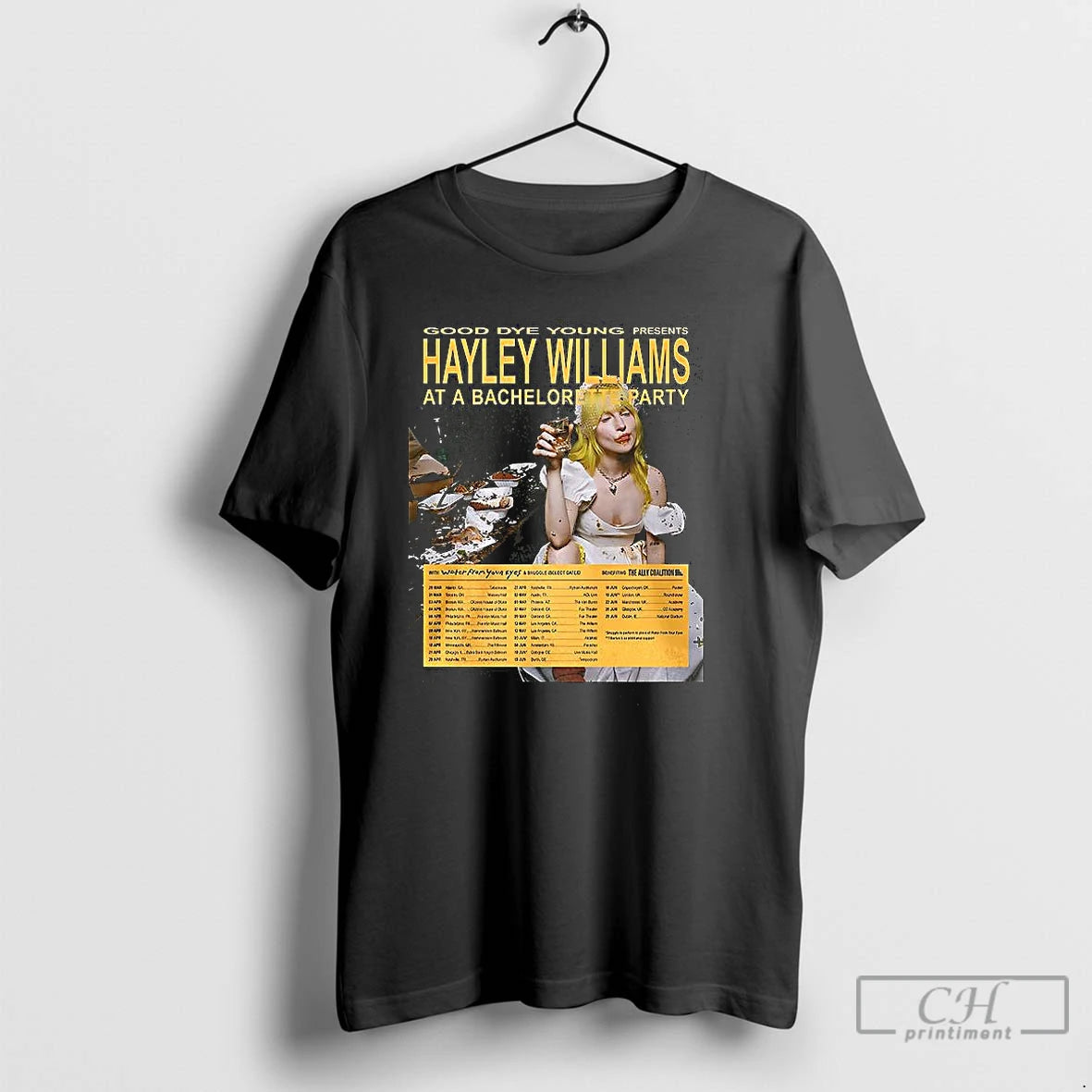 Premium Hayley Williams Ego Death At A Bachelorette Party Tour 2026 T Shirts Hoodie, Sweatshirt | InkNestWear.com