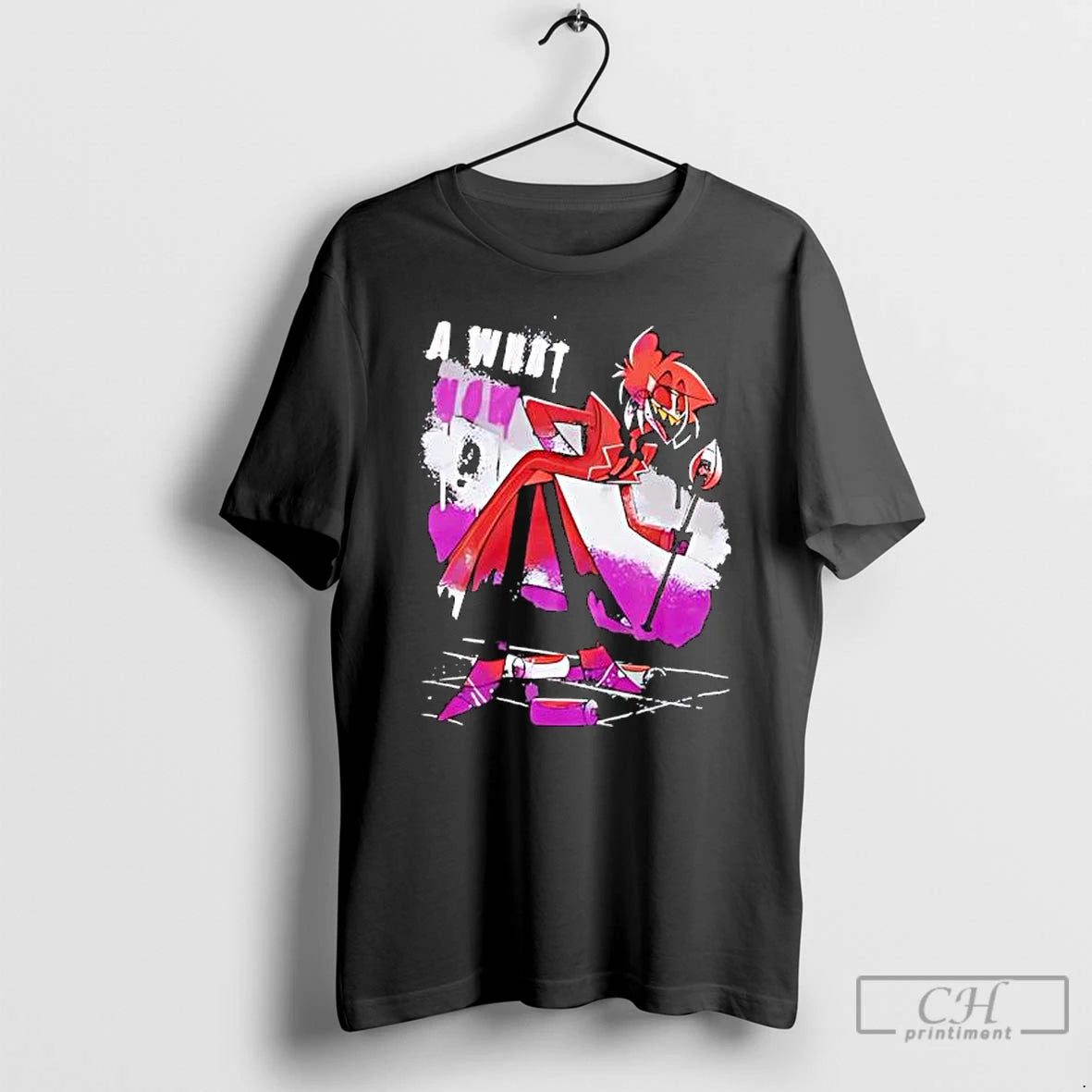 Premium Hazbin Hotel Alastor What Now Mineral Wash T Shirts Hoodie, Sweatshirt | InkNestWear.com
