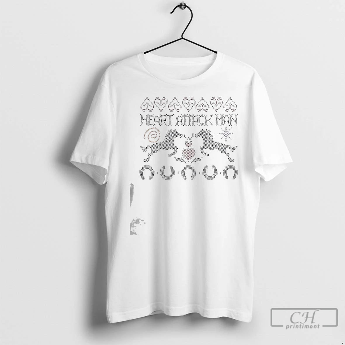 Premium Heart Attack Man Holiday T-Shirts, Hoodie, Sweatshirt | InkNestWear.com