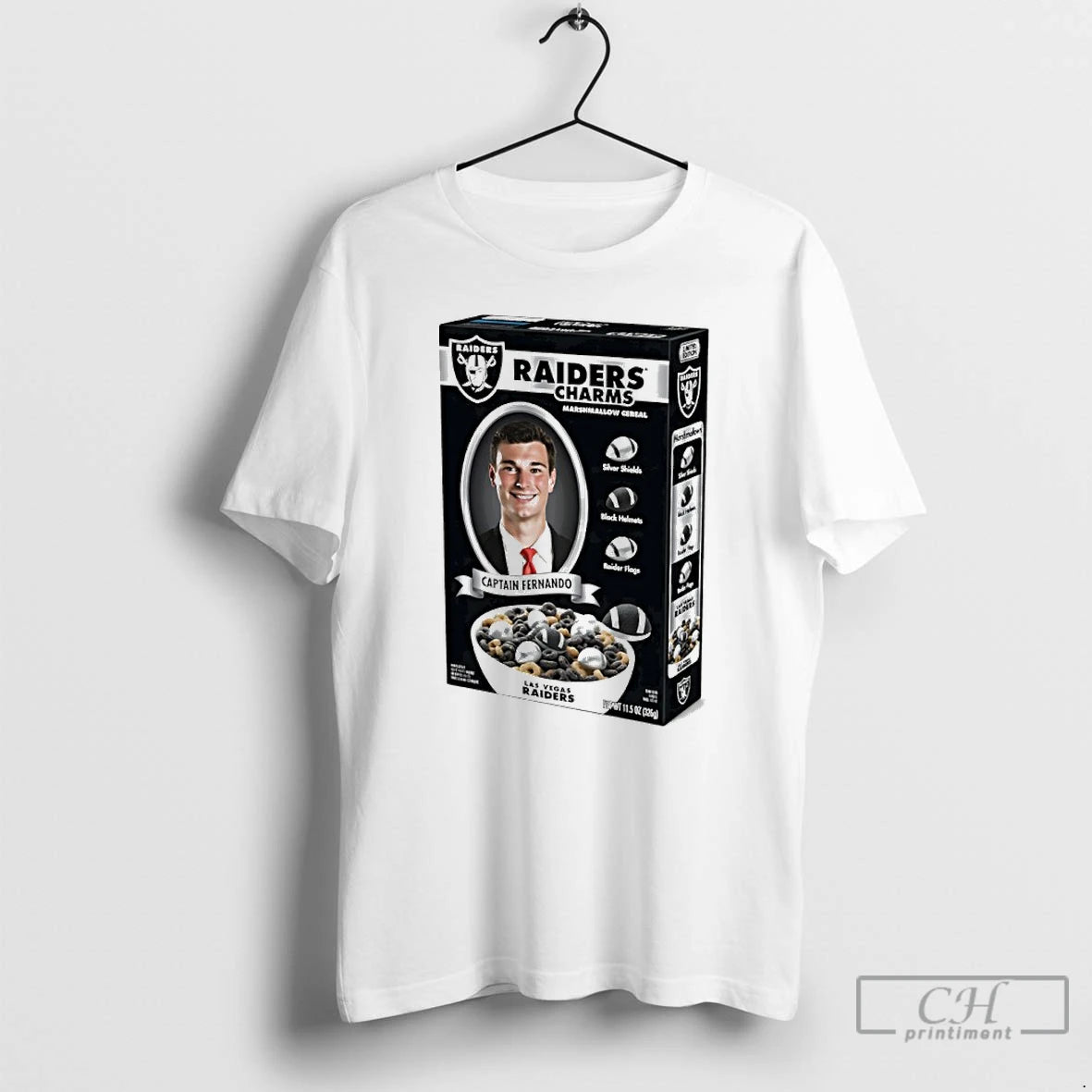 Premium Heisman Trophy Captain Fernando Raiders Charms