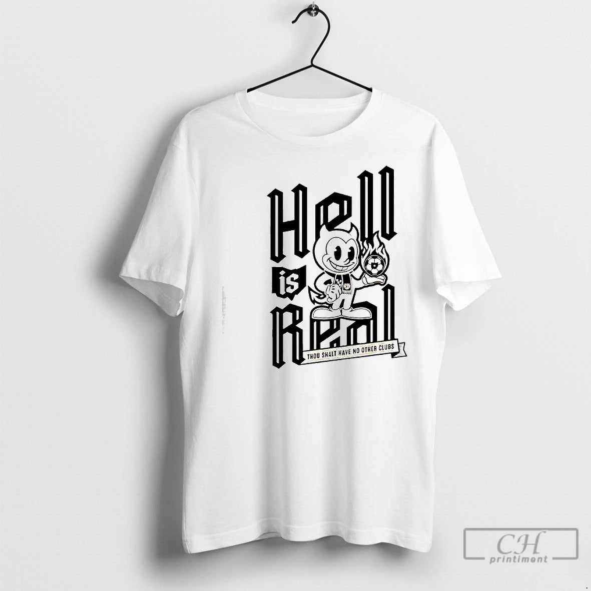 Premium Hell Is Real 2025 Lil Devil Thou Shalt Have No Other Clubs T-Shirts, Hoodie, Sweatshirt | InkNestWear.com