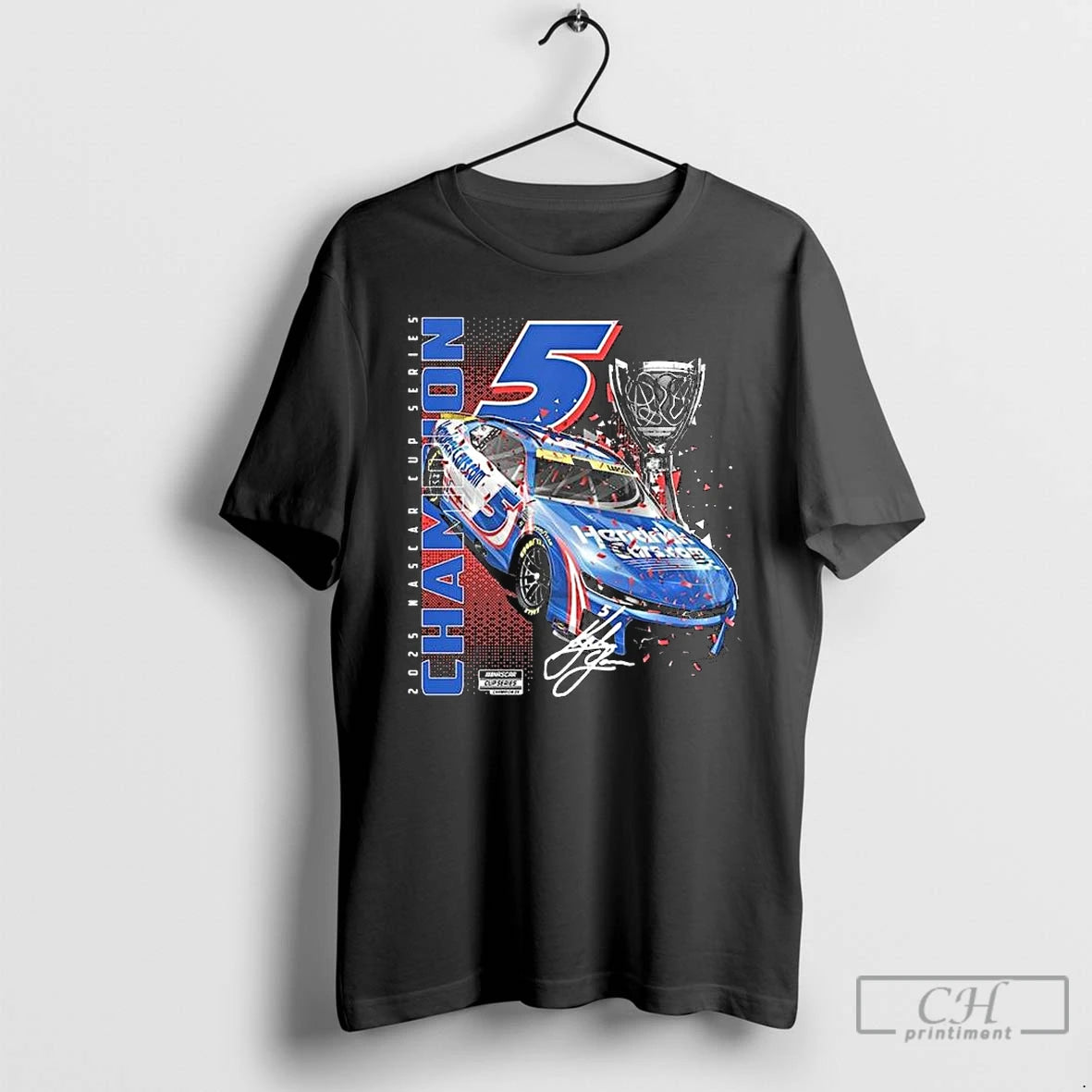Hendrick Motorsports Team Kyle Larson 2025 Nascar Cup Champion Car Long Sleve T-Shirts, Hoodie, Sweatshirt