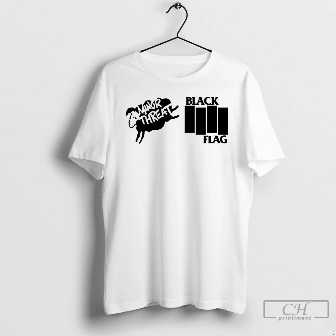 Premium Henry Rollins And Ian Mackaye Logo T Shirts Hoodie, Sweatshirt | InkNestWear.com