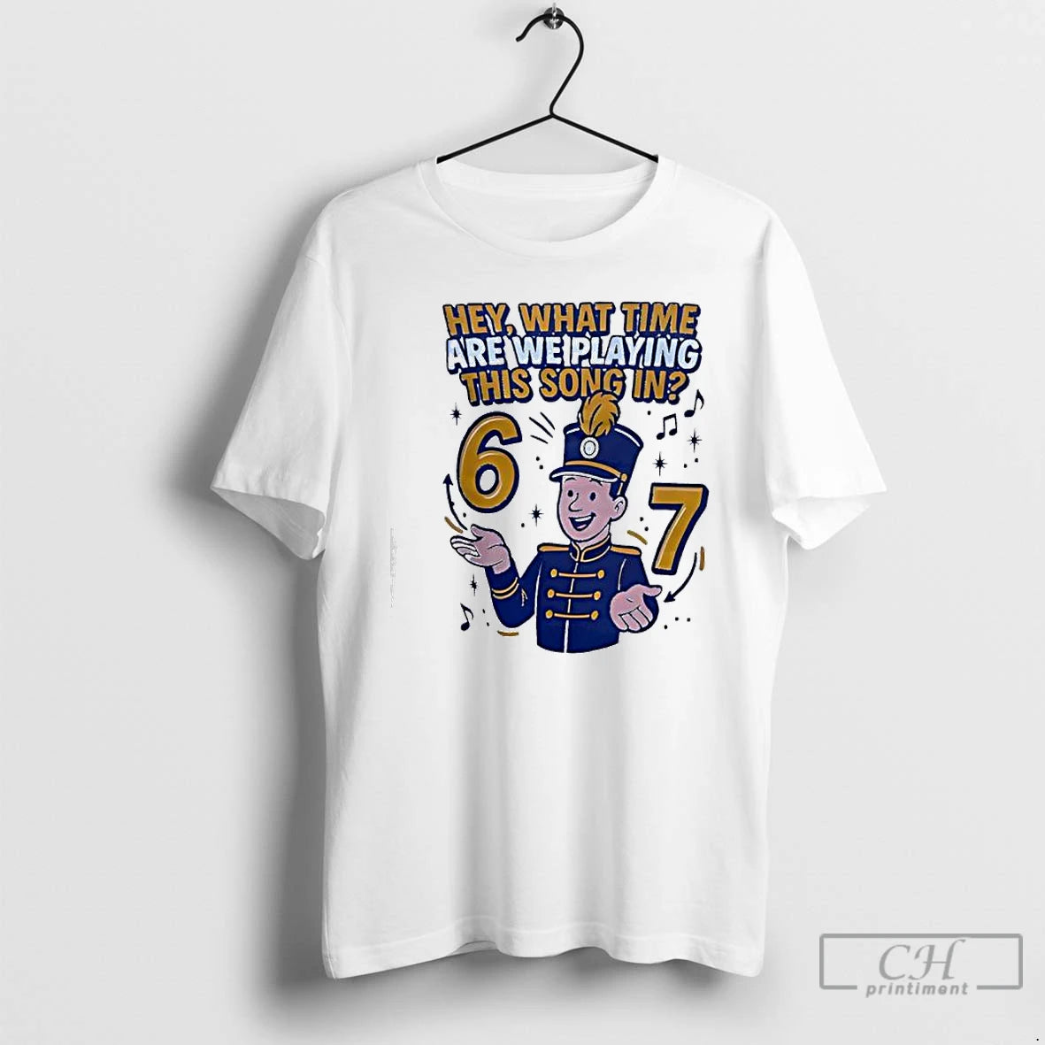 Premium Hey What Time Are We Playing This Song In Pepwear Marching 6 7 Graphic T-Shirts, Hoodie, Sweatshirt | InkNestWear.com