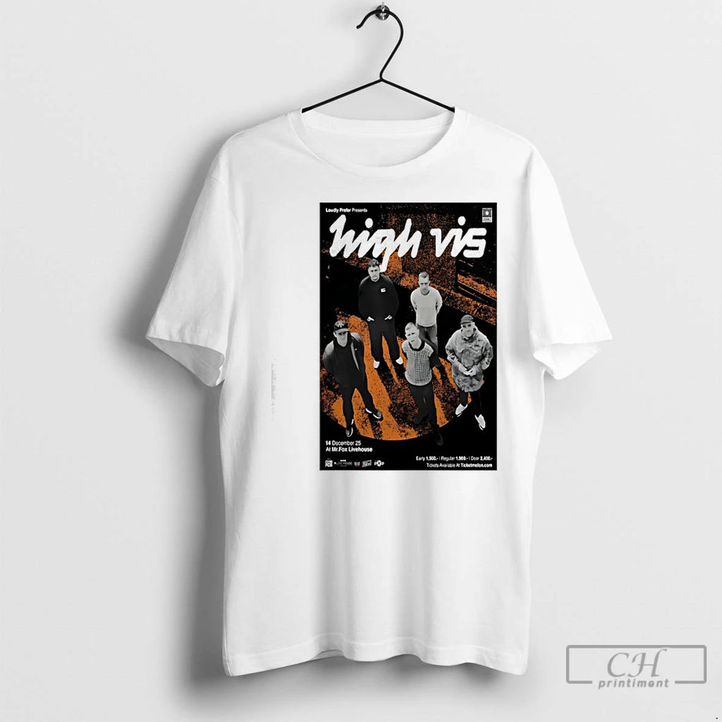 Premium High Vis Tour Mr Fox Livehouse 2025 T-Shirts, Hoodie, Sweatshirt | InkNestWear.com