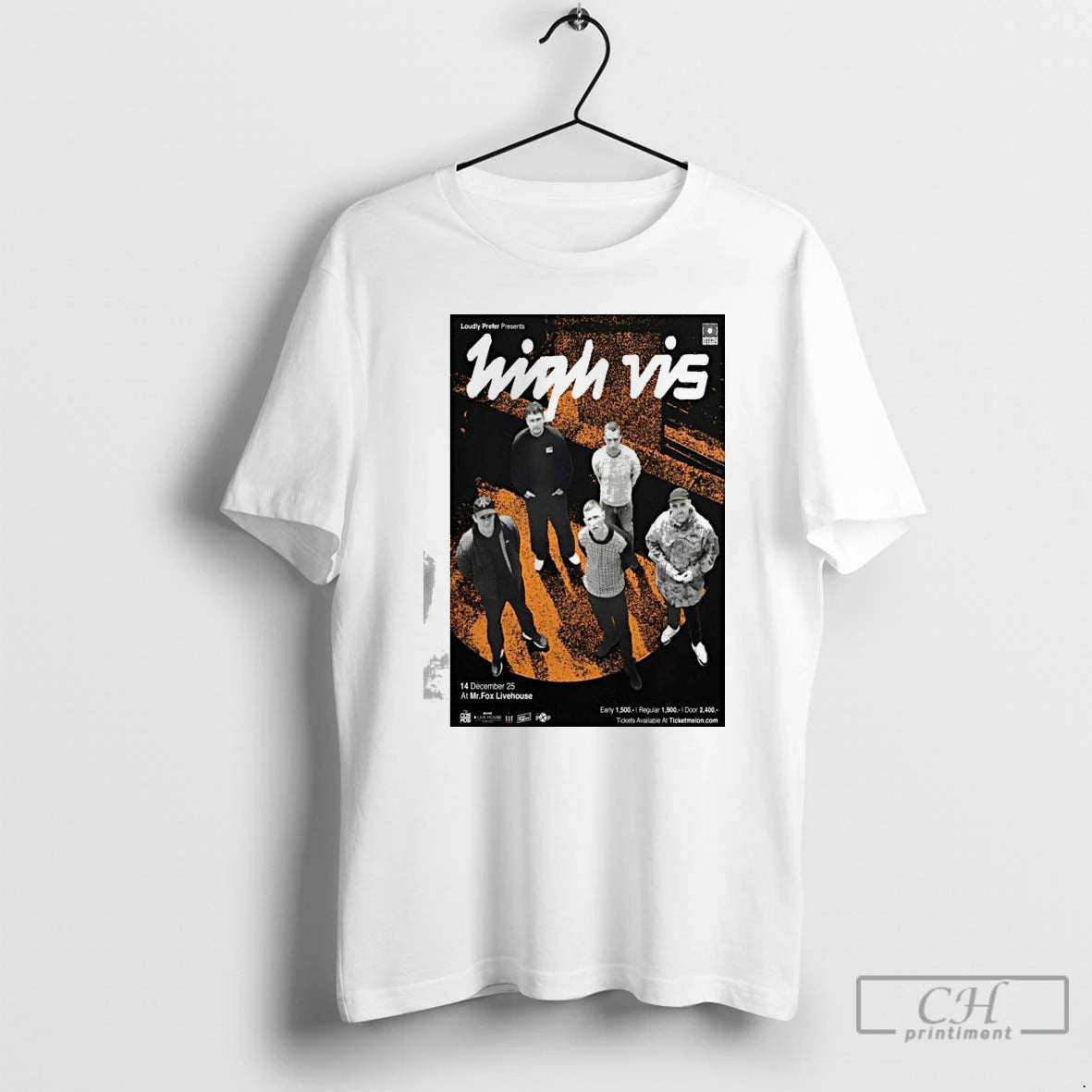 Premium High Vis Tour Mr Fox Livehouse 2025 T Shirts Hoodie, Sweatshirt | InkNestWear.com