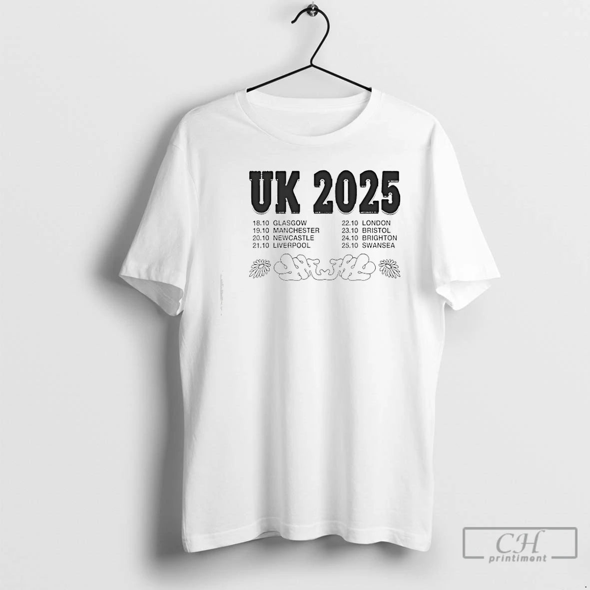 Premium Higher Power Tour 2025 Uk T Shirts Hoodie, Sweatshirt | InkNestWear.com