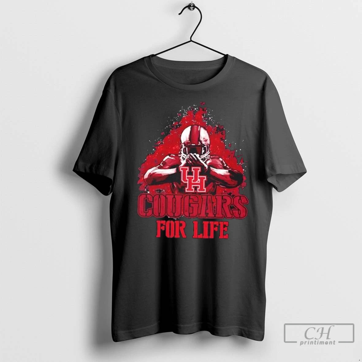 Premium Houston Cougars Football For Life T-Shirts, Hoodie, Sweatshirt | InkNestWear.com