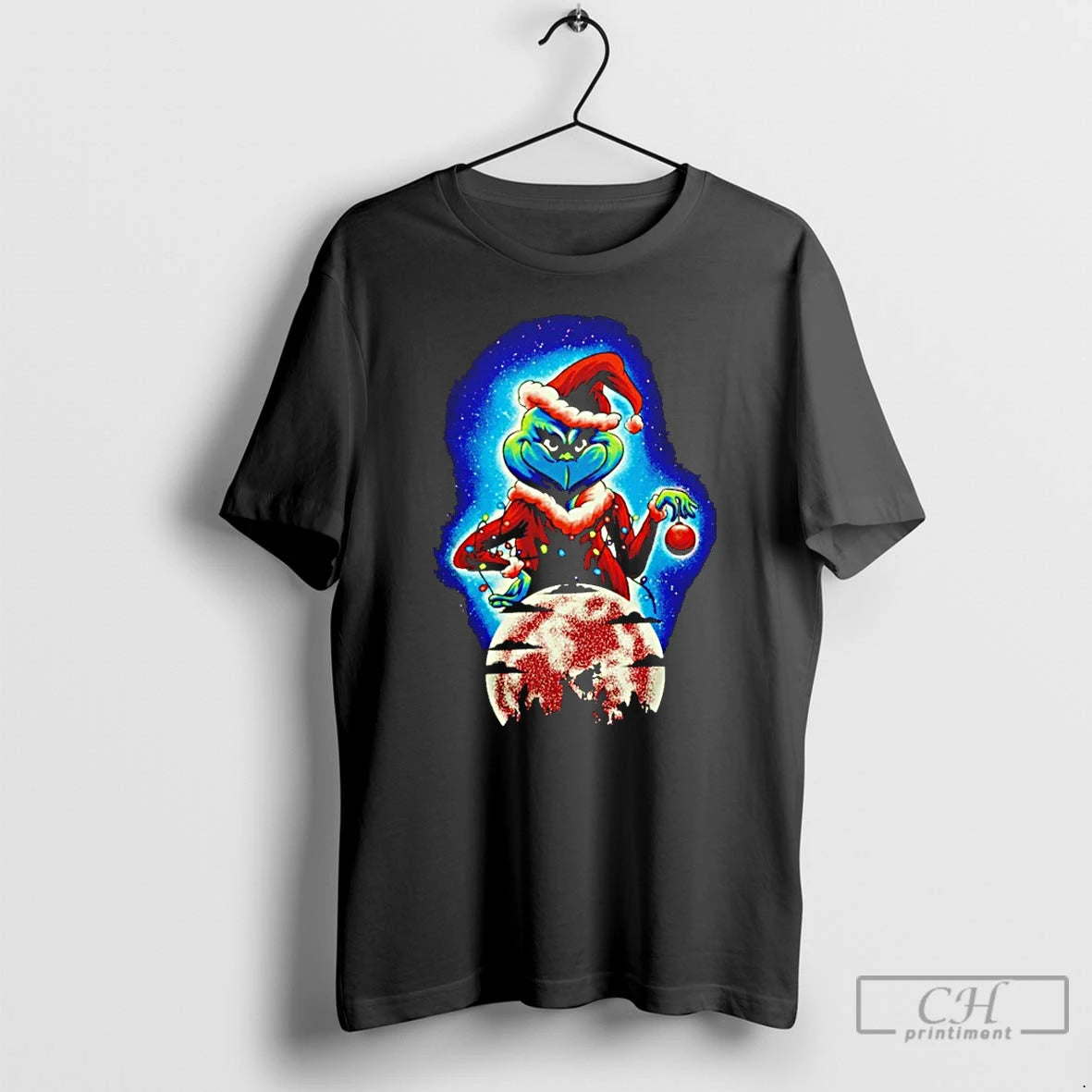 Premium How The Grinch Stole Christmas Thief Graphic T Shirts