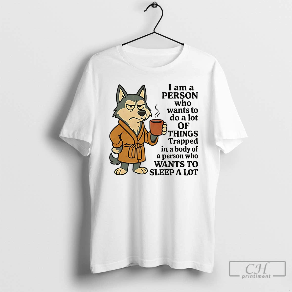 Premium Husky I Am A Person Who Wants To Do A Lot Of Things Trapped T-Shirts, Hoodie, Sweatshirt | InkNestWear.com