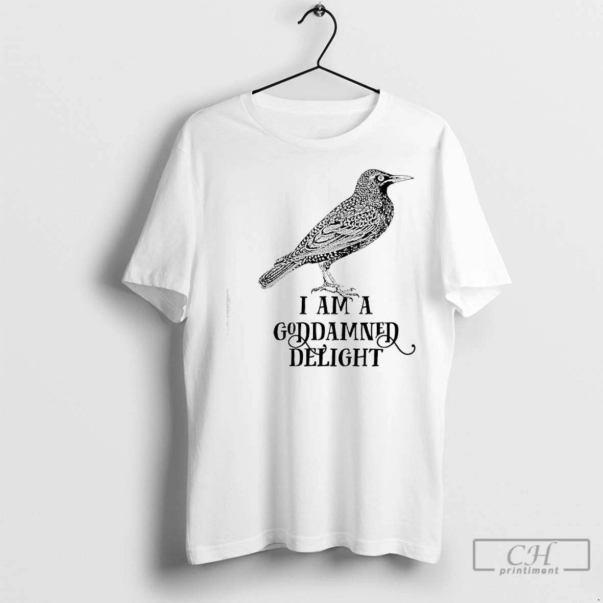 Premium I Am A Goddamned Delight Graphic T-Shirts, Hoodie, Sweatshirt | InkNestWear.com