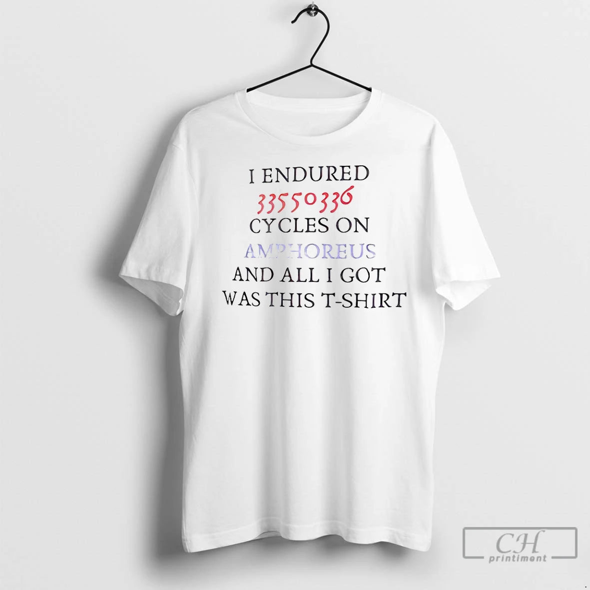 Premium I Endured 33550336 Cycles On Amphoreus T-Shirts, Hoodie, Sweatshirt | InkNestWear.com