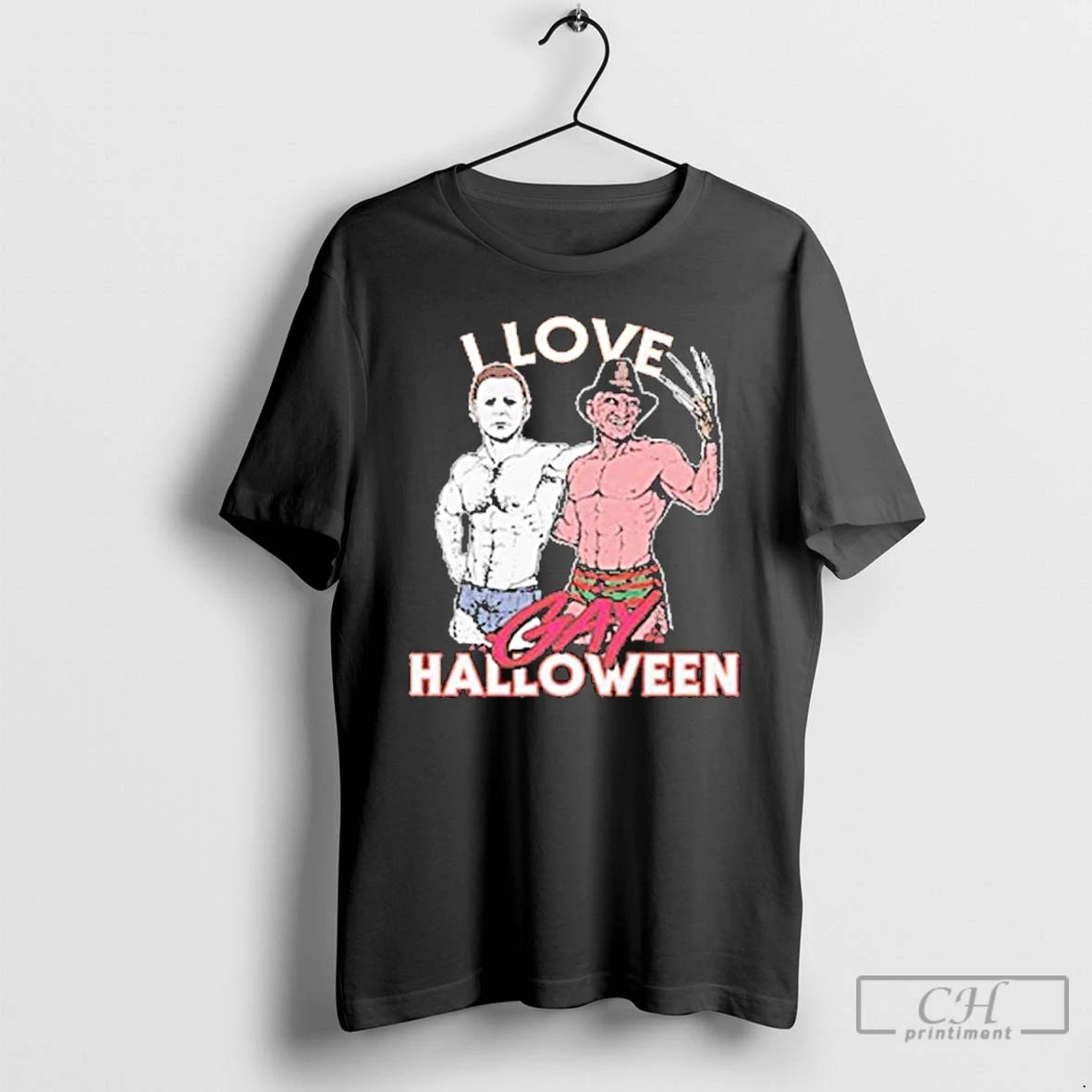 Premium I Love Gay Halloween T Shirts Hoodie, Sweatshirt | InkNestWear.com