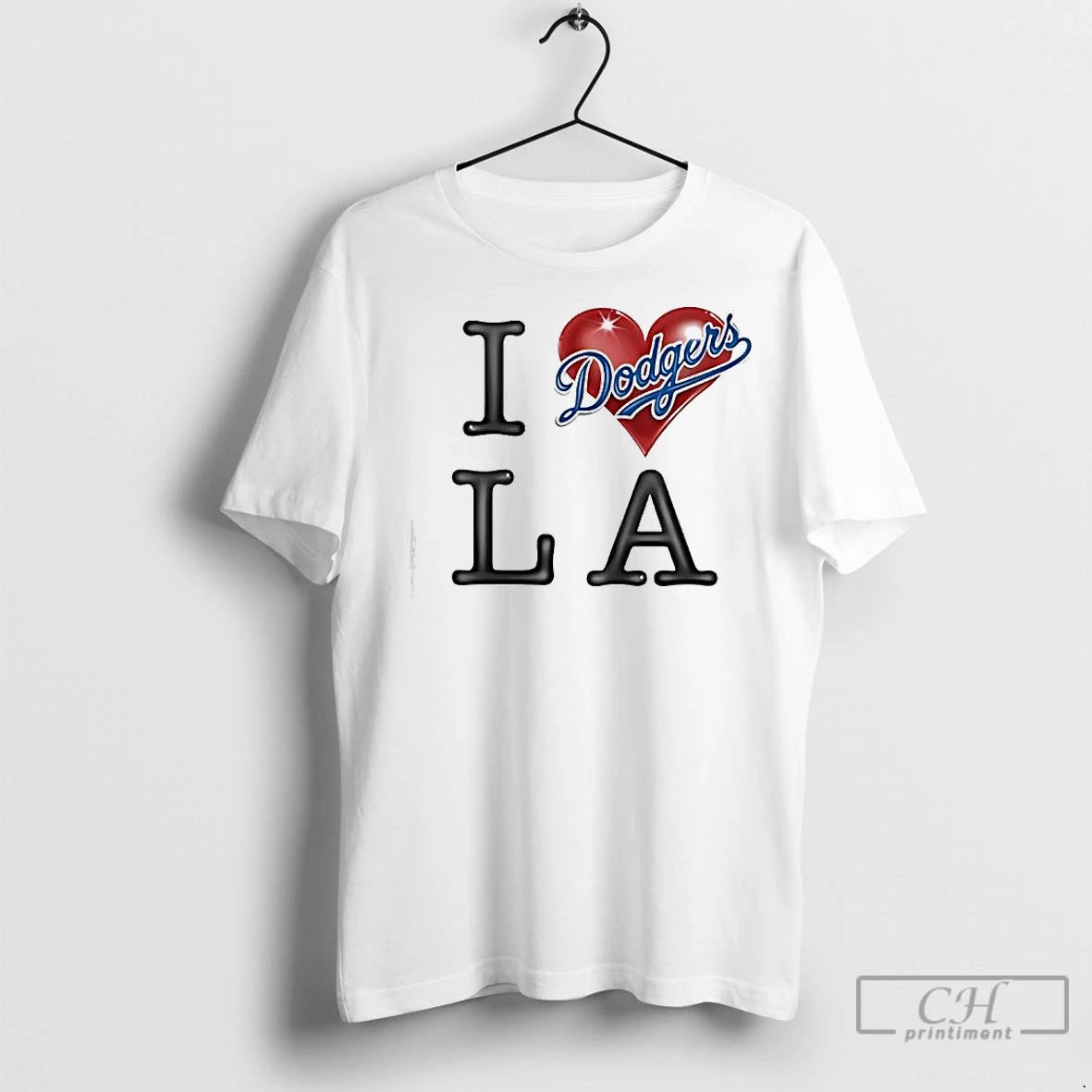 Premium I Love La Dodgers Logo T-Shirts, Hoodie, Sweatshirt | InkNestWear.com