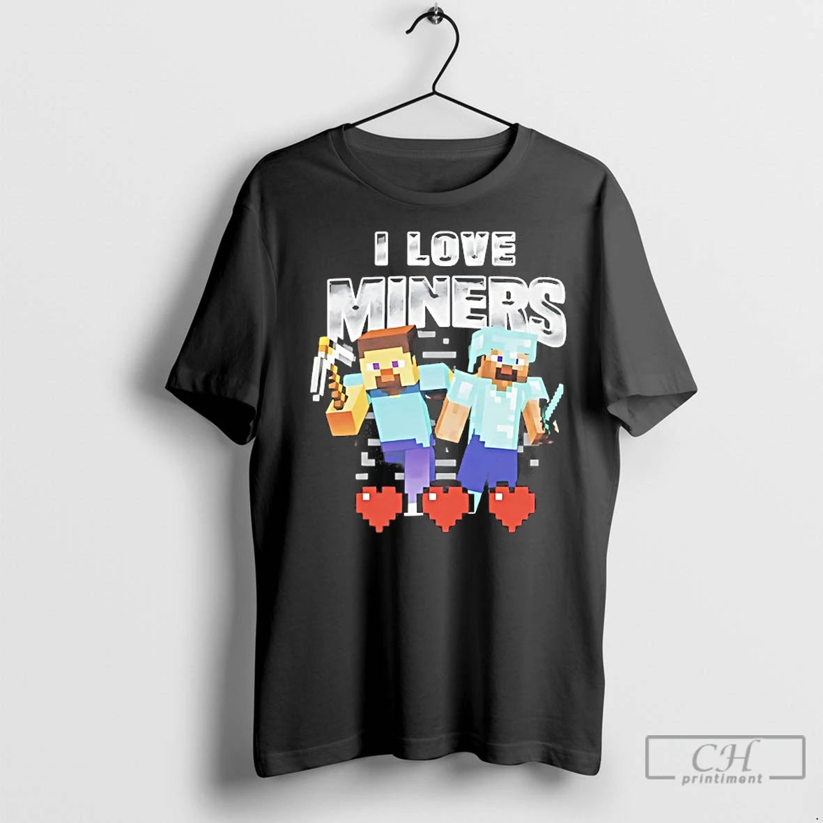 Premium I Love Steve Miners T-Shirts, Hoodie, Sweatshirt | InkNestWear.com