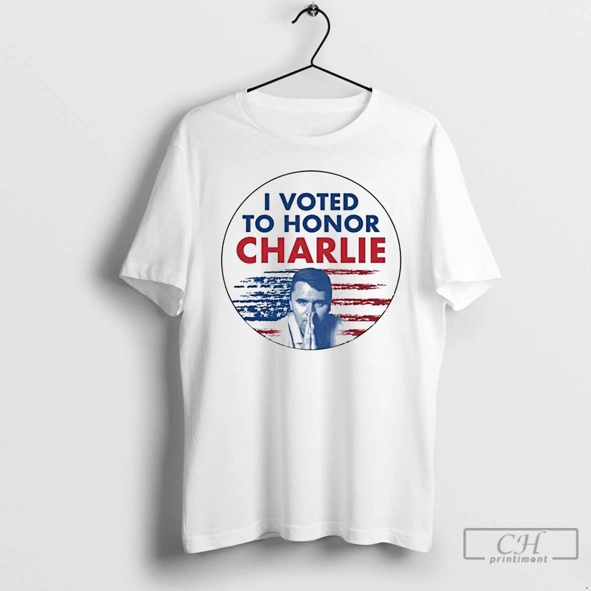 Premium I Voted To Honor Charlie 2025 T Shirts Hoodie, Sweatshirt | InkNestWear.com