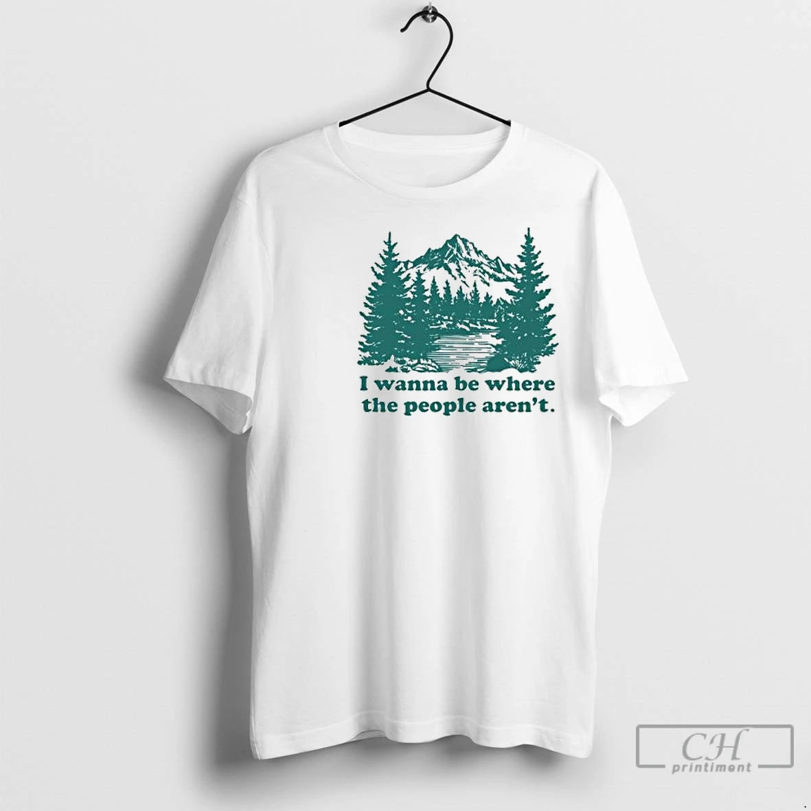 Premium I Wanna Be Where The People Arent Circle White T-Shirts, Hoodie, Sweatshirt | InkNestWear.com