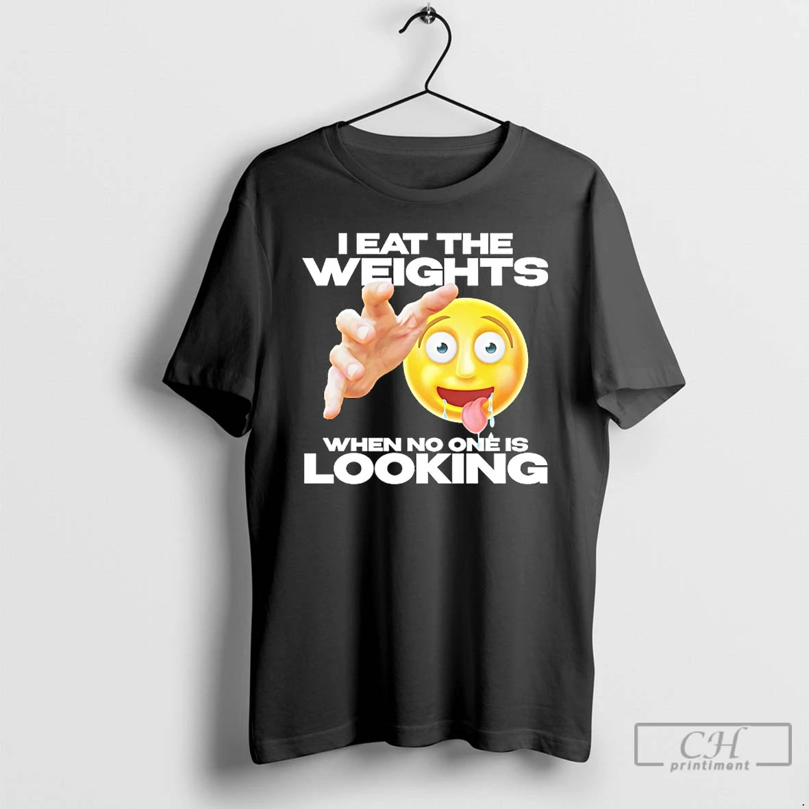 Premium I Eat The Weights When No One Is Looking Emoji