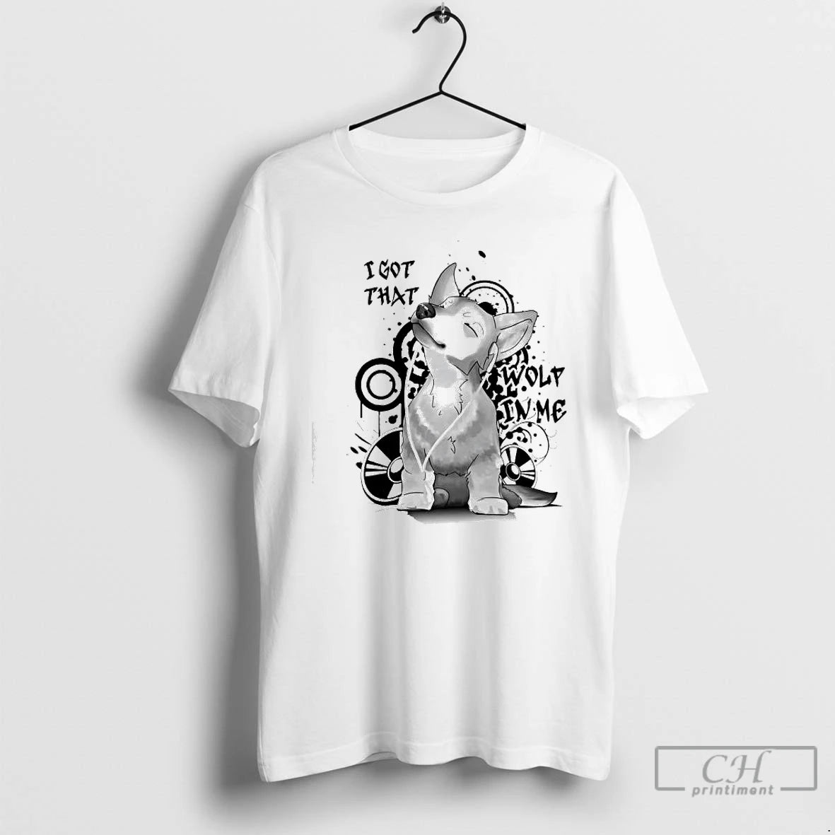 Premium I Got That Wolf In Me Dog Graphic T-Shirts, Hoodie, Sweatshirt | InkNestWear.com