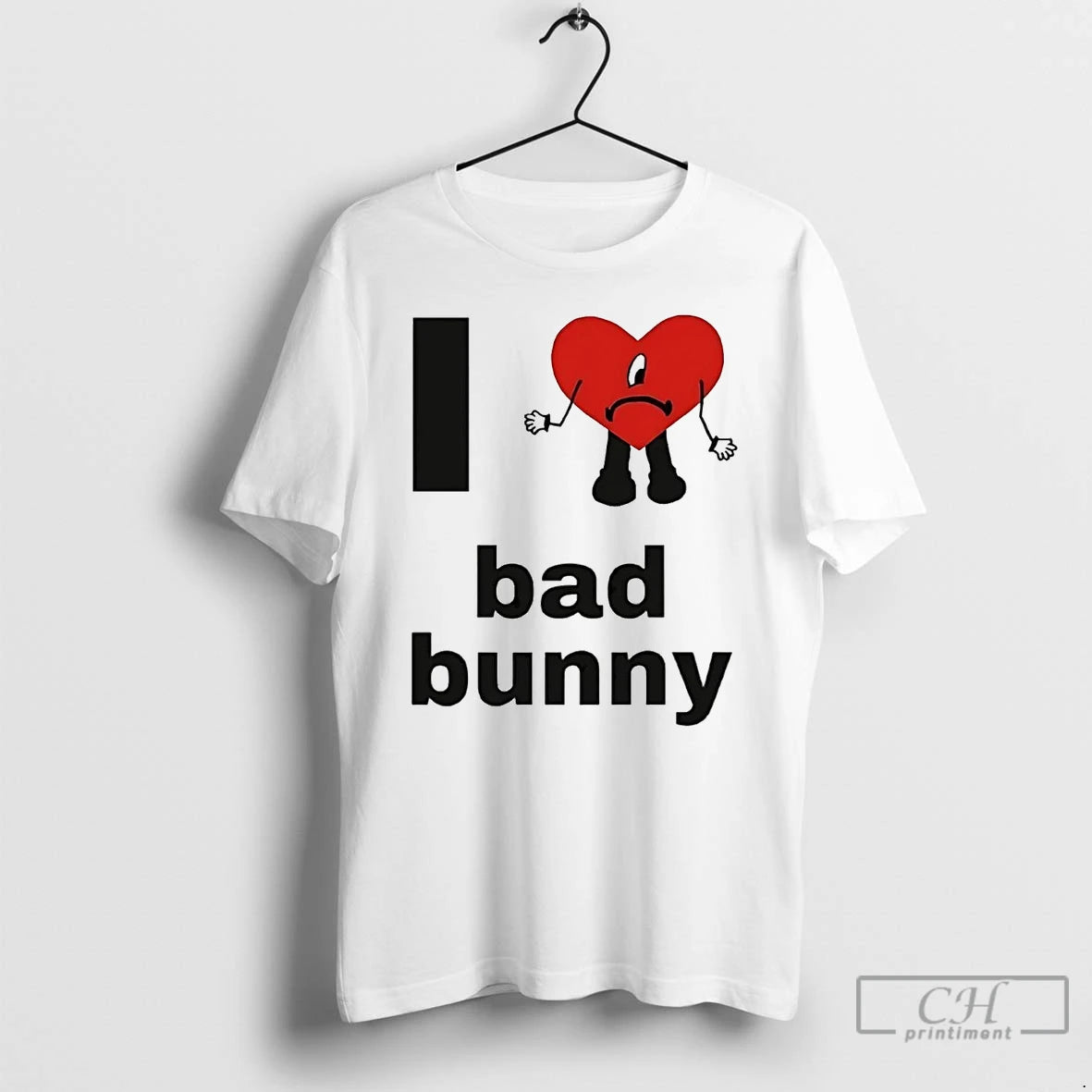 Premium I Love Bad Bunny T Shirts Hoodie, Sweatshirt | InkNestWear.com