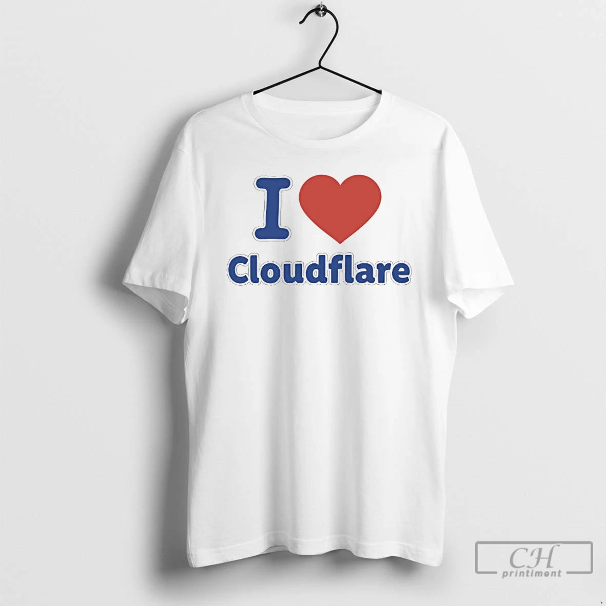 Premium I Love Cloudflare T-Shirts, Hoodie, Sweatshirt | InkNestWear.com
