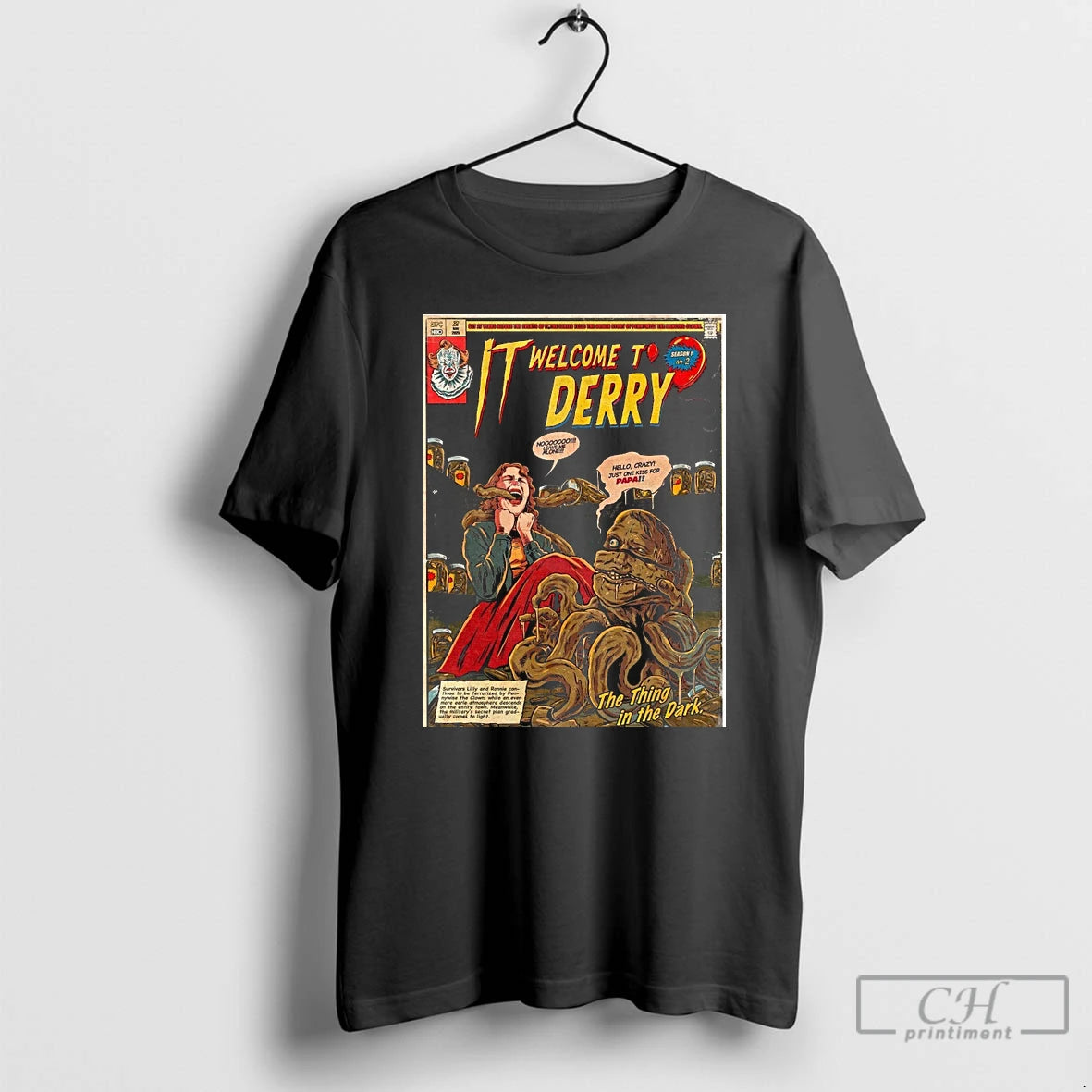 Premium It Welcome To Derry 2025 Comic Art By Swangzhel T Shirts Hoodie, Sweatshirt | InkNestWear.com