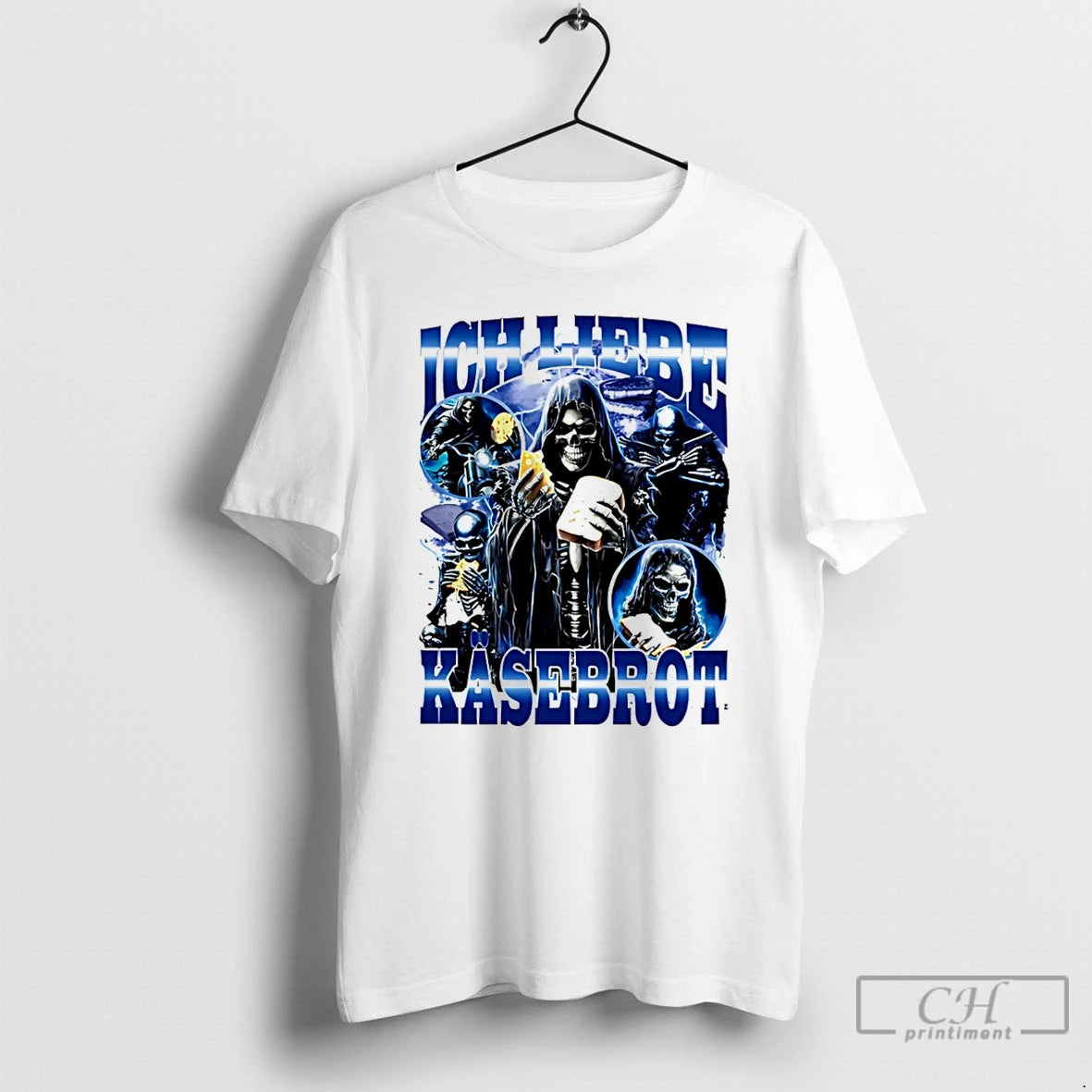 Premium Ich Liebe Kasebrot Skeleton Graphic T Shirts Hoodie, Sweatshirt | InkNestWear.com
